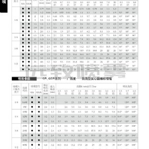 轉(zhuǎn)角型實(shí)心錐形噴嘴--GA系列