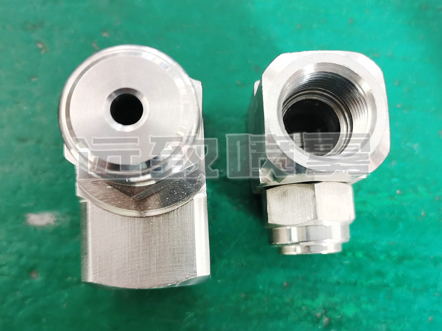 轉角型實心錐形噴嘴--GA系列